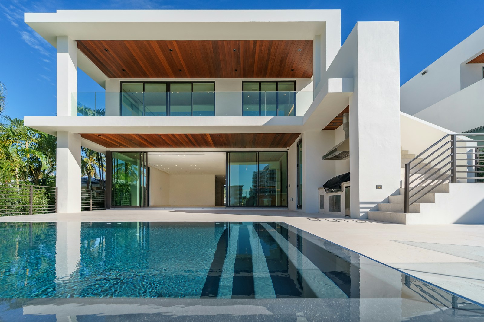 Modern residential building in Ecuador